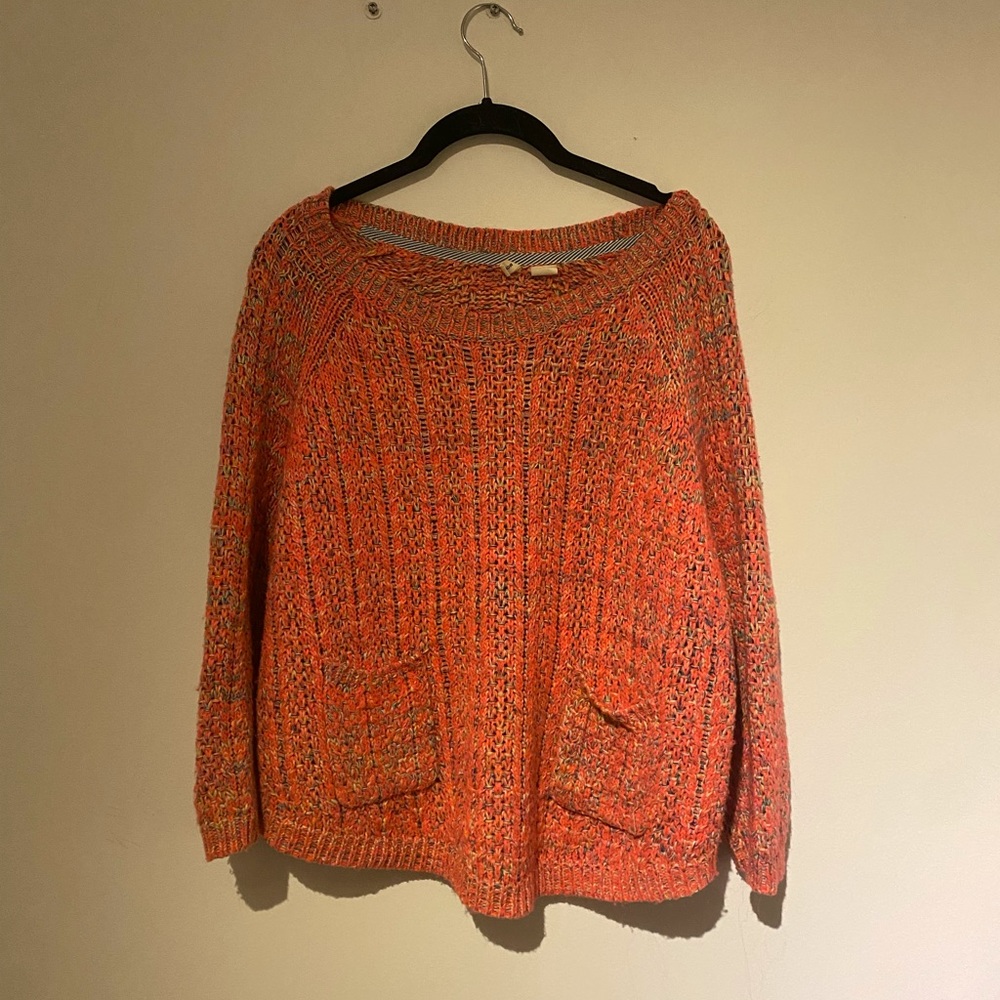 J Crew Multi Colored Thread Sweater